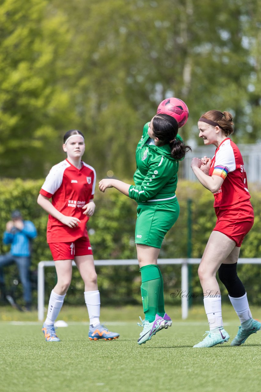 Bild 282 - wBJ SV Wahlstedt - TSV Wentorf-Dandesneben : Ergebnis: 7:1